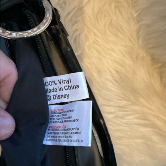 Disney Aerosmith Rockin Roller Coaster Bag Black and Red Studded Collector Piece - Picture 9 of 12